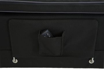 Royal Justerbar Seng 90x200 - Svart - Møbler - Senger - Regulerbare senger