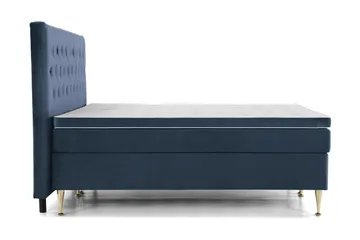 Royal Velvet kontinentalseng 210x210 cm - Mørkeblå - Møbler - Senger - Kontinentalsenger