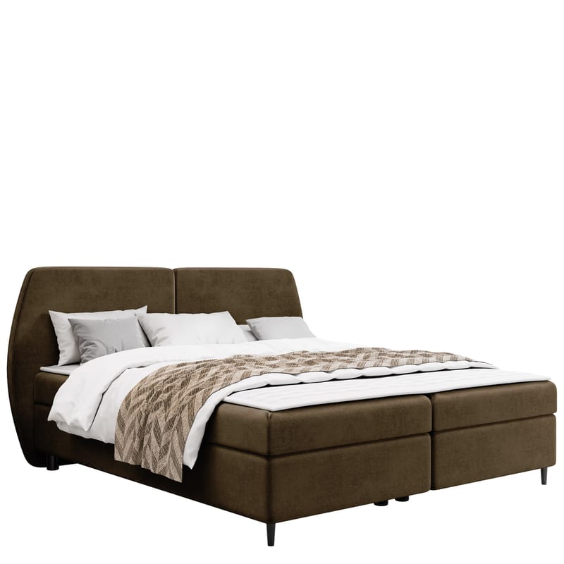 Rynricon Sengepakke Kontinentalseng 160x200 cm, Brun