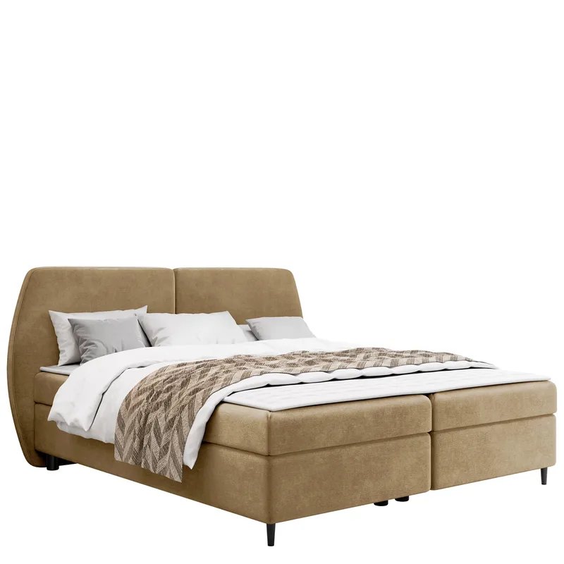 Rynricon Sengepakke Kontinentalseng 180x200 cm, Beige