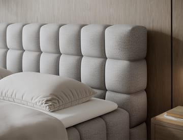 Sabeno sengepakke Bubblig kontinentalseng med oppbevaring 140x200 cm - svart - Møbler - Senger - Kontinentalsenger