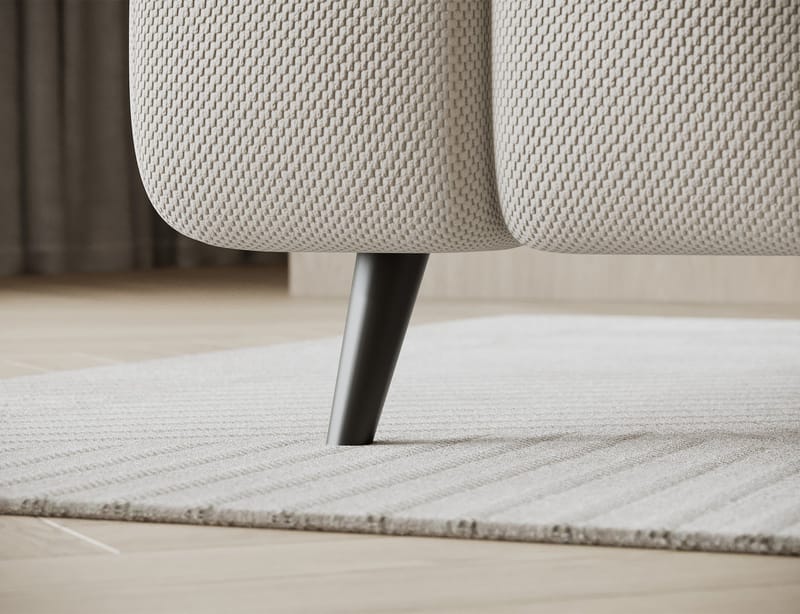 Sabeno sengepakke Bubblig kontinentalseng med oppbevaring 140x200 cm - svart - Møbler - Senger - Kontinentalsenger