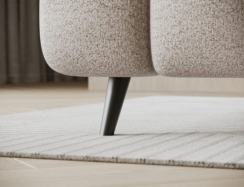 Sabeno sengepakke Bubblig kontinentalseng med oppbevaring 140x200 cm - svart - Møbler - Senger - Kontinentalsenger