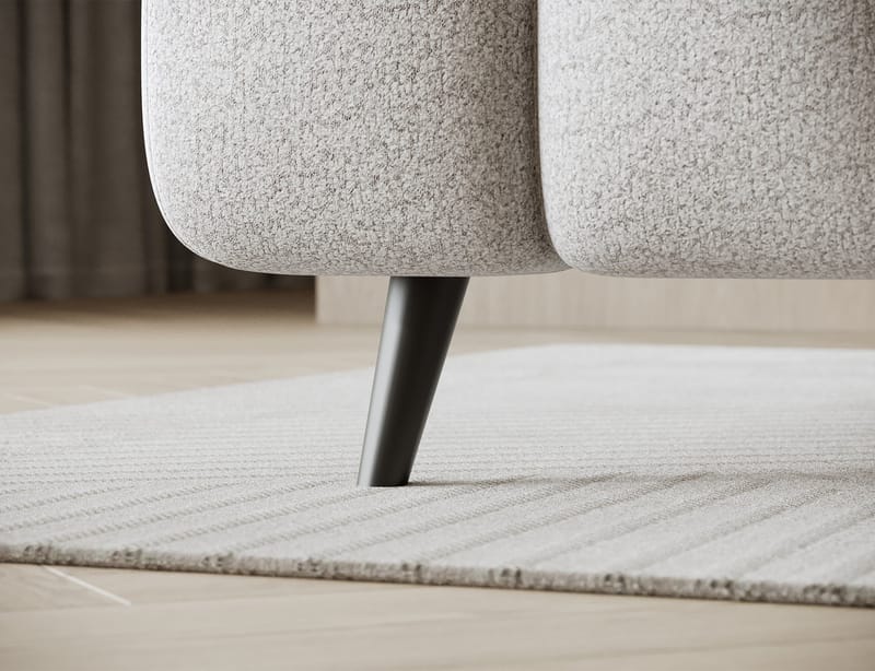 Sabeno sengepakke Bubblig kontinentalseng med oppbevaring 140x200 cm - svart - Møbler - Senger - Kontinentalsenger