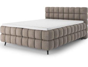 Sabeno sengepakke Bubblig kontinentalseng med oppbevaring 140x200 cm - svart - Møbler - Senger - Kontinentalsenger