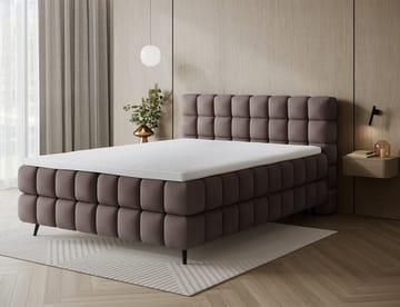 Sabeno sengepakke Bubblig kontinentalseng med oppbevaring 180x200 cm - Tonall 22 - Møbler - Senger - Kontinentalsenger