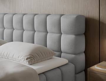 Sabeno sengesett boblete kontinentalseng med oppbevaring 160x200 cm - Calmora 04 - Møbler - Senger - Kontinentalsenger