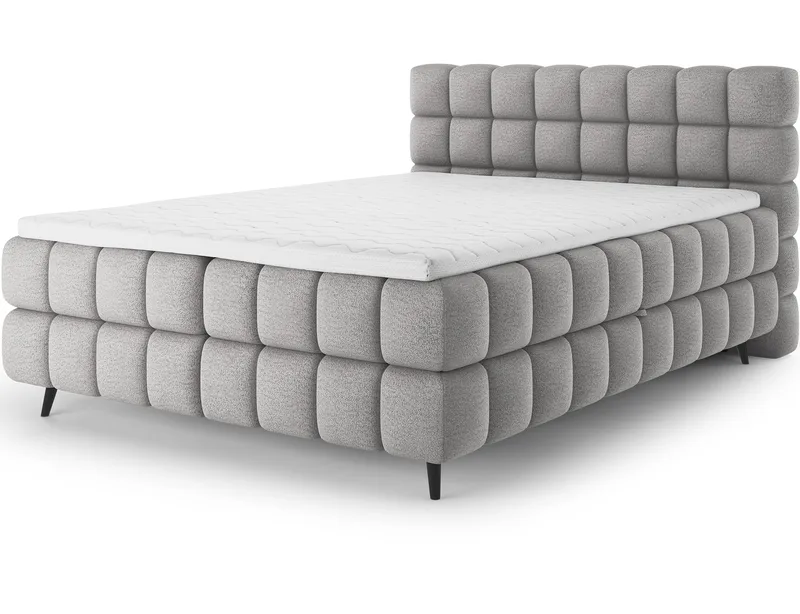 Sabeno sengesett boblete kontinentalseng med oppbevaring 160x200 cm, Royal 04