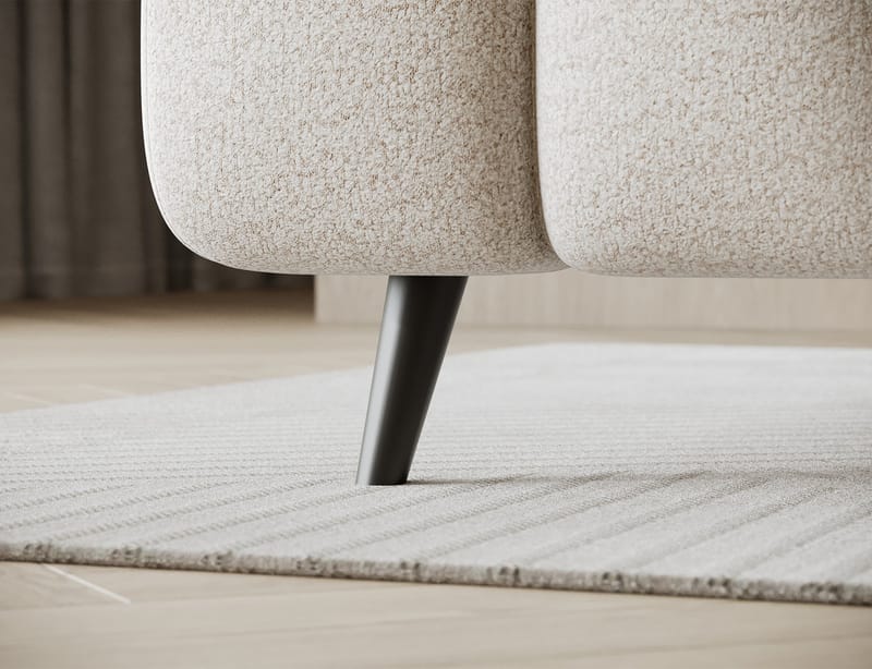 Sabeno sengesett boblete kontinentalseng med oppbevaring 160x200 cm - Royal 18 - Møbler - Senger - Kontinentalsenger