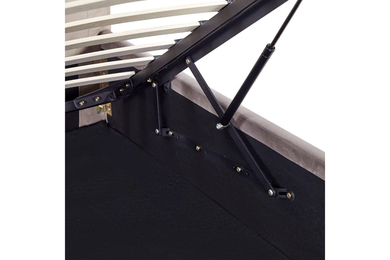 Saleux Sengramme 140x200 cm - Taupe - Møbler - Senger - Senger med oppbevaring