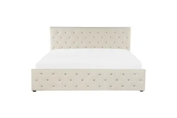Saleux Sengramme 180x200 cm - Beige - Møbler - Senger - Senger med oppbevaring