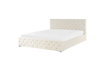 Saleux Sengramme 180x200 cm - Beige - Møbler - Senger - Senger med oppbevaring