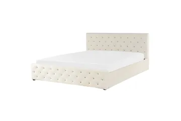 Saleux Sengramme 180x200 cm - Beige - Møbler - Senger - Senger med oppbevaring