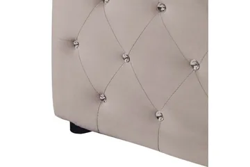 Saleux Sengramme 180x200 cm - Taupe - Møbler - Senger - Senger med oppbevaring