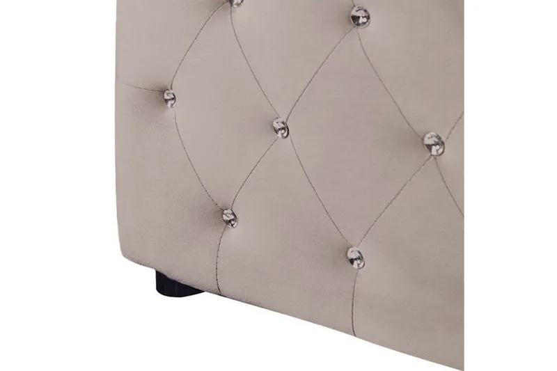 Saleux Sengramme 180x200 cm - Taupe - Møbler - Senger - Senger med oppbevaring