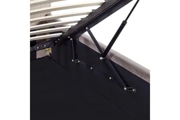 Saleux Sengramme 180x200 cm - Taupe - Møbler - Senger - Senger med oppbevaring