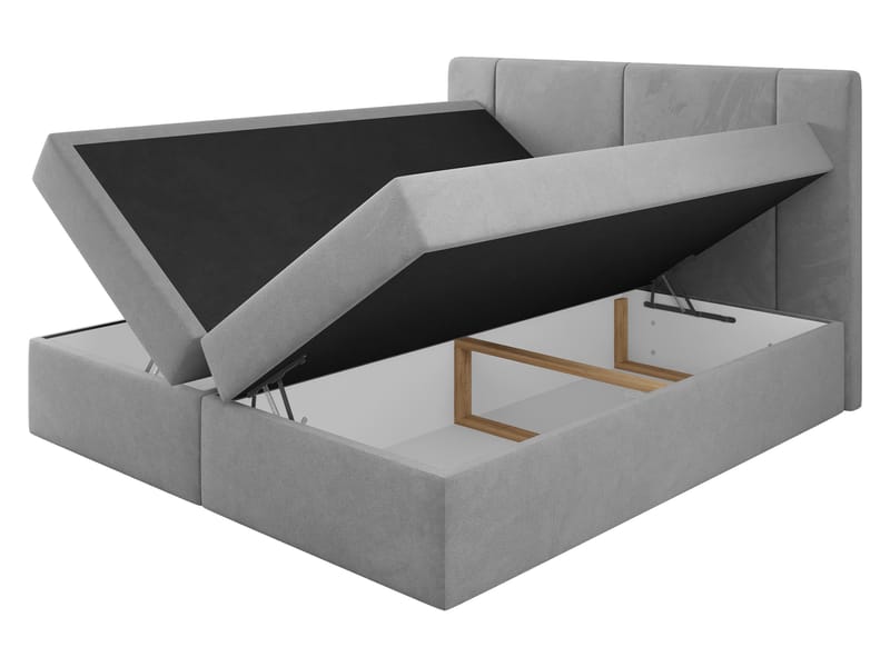 Salricus Kontinentalseng 180x200 cm med Oppbevaring - Møbler - Senger - Kontinentalsenger