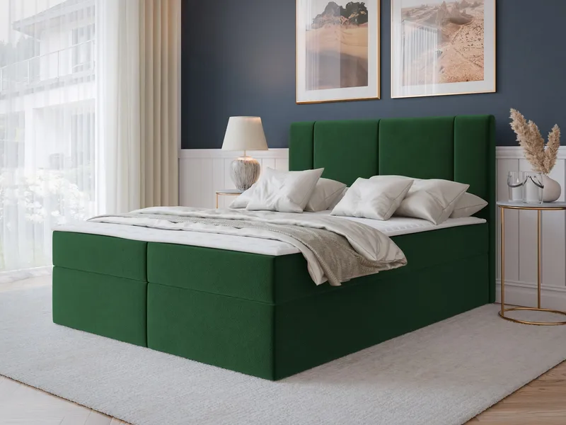 Salricus Kontinentalseng 180x200 cm med Oppbevaring - Møbler - Senger - Kontinentalsenger