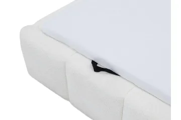 Salvenor Sengeramme med Oppbevaring 90x200 cm - Beige - Møbler - Senger - Sengeramme & sengestamme