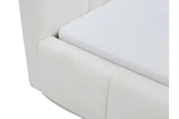 Salvenor Sengeramme med Oppbevaring 90x200 cm - Grå - Møbler - Senger - Sengeramme & sengestamme