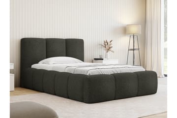 Salvenor Sengeramme med Oppbevaring 90x200 cm - Grå - Møbler - Senger - Sengeramme & sengestamme