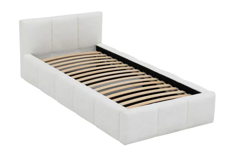 Salvenor Sengeramme med Oppbevaring 90x200 cm - Grå - Møbler - Senger - Sengeramme & sengestamme