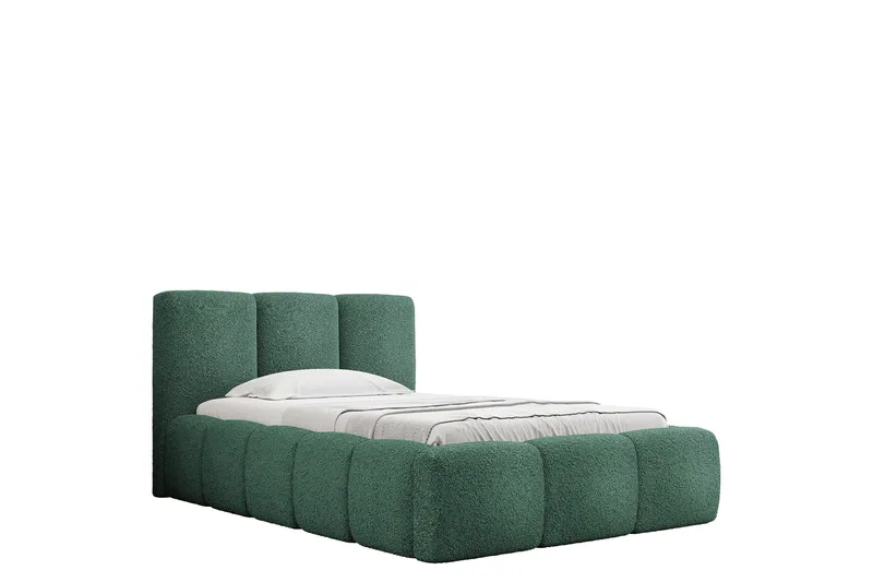 Salvenor Sengeramme med Oppbevaring 90x200 cm - Grønn - Møbler - Senger - Sengeramme & sengestamme