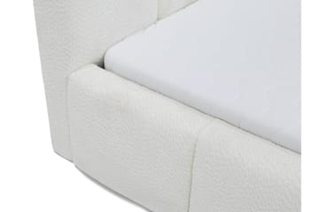Salvenor Sengeramme med Oppbevaring 90x200 cm - Hvit - Møbler - Senger - Sengeramme & sengestamme