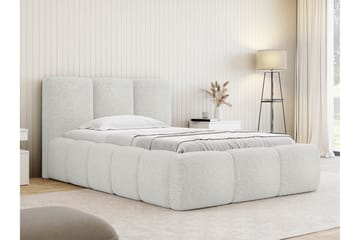 Salvenor Sengeramme med Oppbevaring 90x200 cm - Hvit - Møbler - Senger - Sengeramme & sengestamme