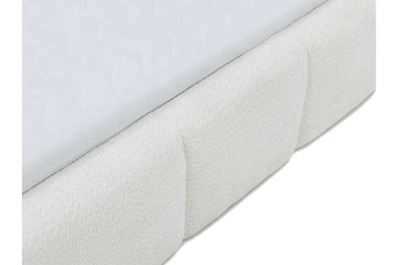 Salvenor Sengeramme med Oppbevaring 90x200 cm - Hvit - Møbler - Senger - Sengeramme & sengestamme