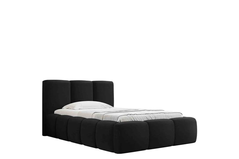 Salvenor Sengeramme med Oppbevaring 90x200 cm, Svart