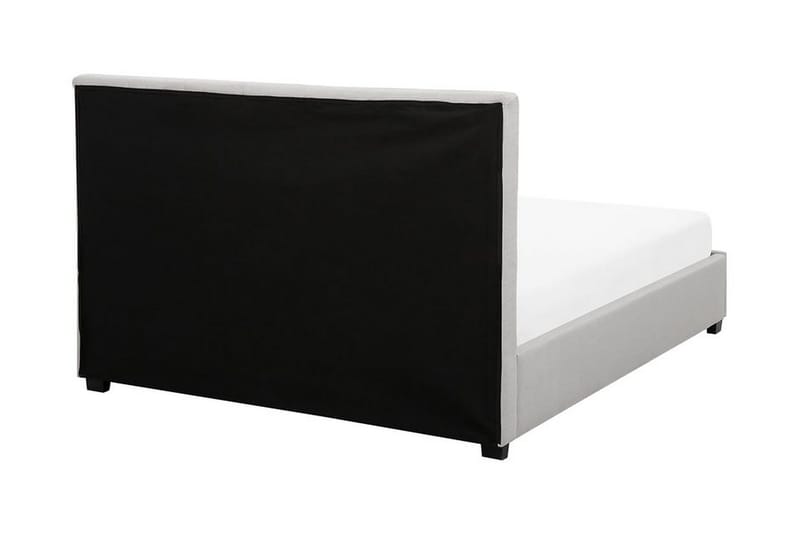 Sandrick Kontinentalseng med Oppbevaring 140x200 - Grå - Møbler - Senger - Senger med oppbevaring