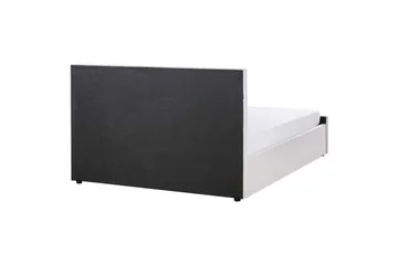 Säng med förvaring Amiens - Beige, 160x200 cm - Møbler - Senger - Senger med oppbevaring