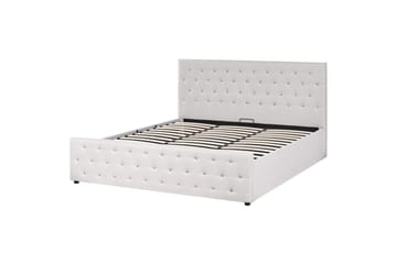 Säng med förvaring Amiens - Beige, 180x200 cm - Møbler - Senger - Senger med oppbevaring
