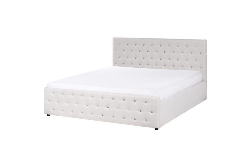 Säng med förvaring Amiens - Beige, 180x200 cm - Møbler - Senger - Senger med oppbevaring