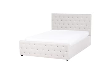 Säng med förvaring Amiens - Beige, Beige, 140x200, 140x200 cm - Møbler - Senger - Senger med oppbevaring