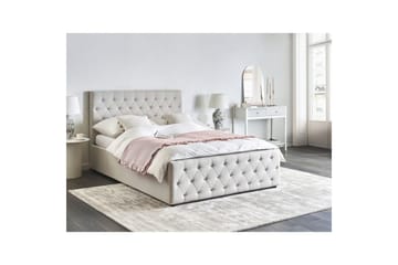 Säng med förvaring Amiens - Beige, Beige, 140x200, 140x200 cm - Møbler - Senger - Senger med oppbevaring