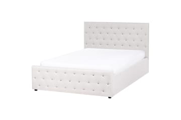 Säng med förvaring Amiens - Beige, Beige, 140x200, 140x200 cm - Møbler - Senger - Senger med oppbevaring
