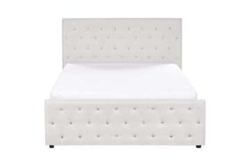 Säng med förvaring Amiens - Beige, Beige, 140x200, 140x200 cm - Møbler - Senger - Senger med oppbevaring