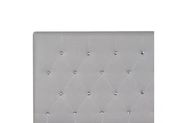 Säng med förvaring Amiens - Grå, 140x200 cm - Møbler - Senger - Senger med oppbevaring