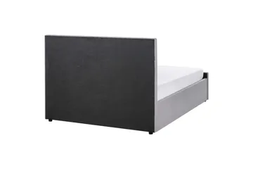 Säng med förvaring Amiens - Grå, 140x200 cm - Møbler - Senger - Senger med oppbevaring
