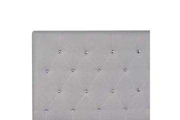 Säng med förvaring Amiens - Grå, 180x200 cm - Møbler - Senger - Senger med oppbevaring