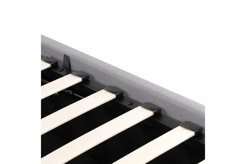 Säng med förvaring Amiens - Grå, 180x200 cm - Møbler - Senger - Senger med oppbevaring