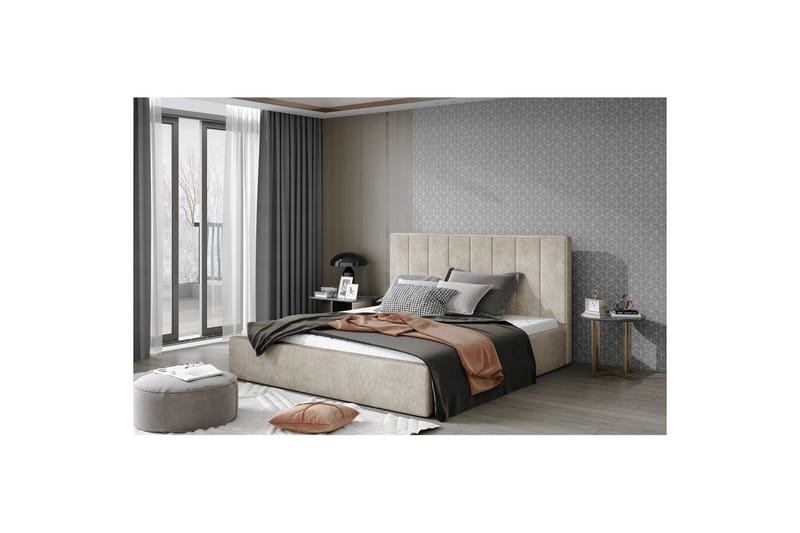 Sängram & Sängstomme Eltap Beige 140x200 DEL - Møbler - Senger - Sengeramme & sengestamme