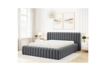Sängram & Sängstomme Eltap Mörkgrå 140x200 DEL - Møbler - Senger - Senger med oppbevaring