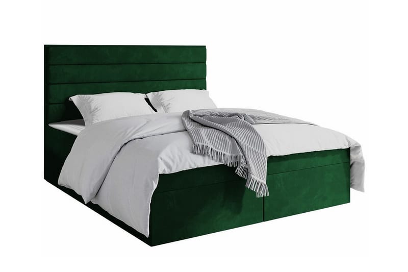 Sängram Bandon 180x200 cm - Mørkegrønn - Sengeramme & sengestamme