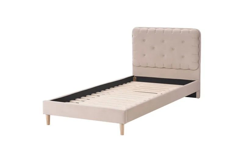Sängram Beige, Brun