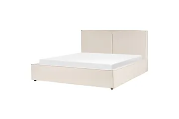 Sängram Beige 180x200 - Møbler - Senger - Senger med oppbevaring