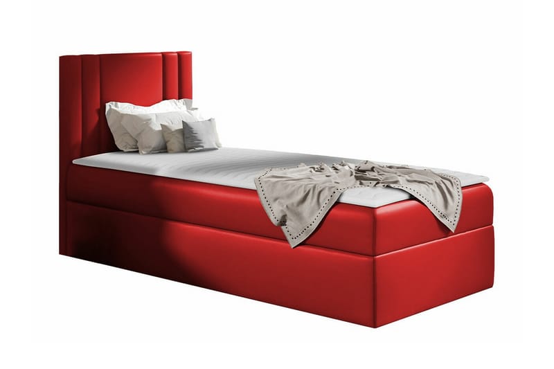 Sängram Betvallen 90x200 cm - Rød - Sengeramme & sengestamme