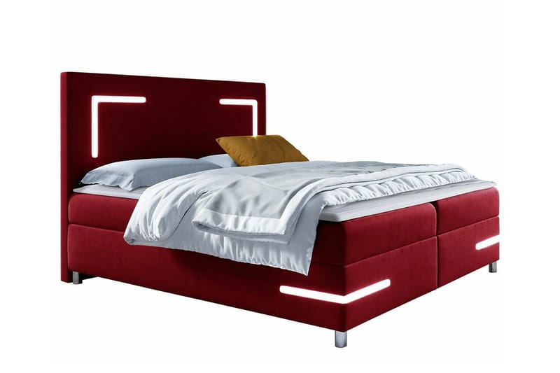 Sängram Boisdale 120x200 cm - Rød - Sengeramme & sengestamme